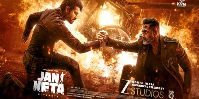 Thalapathy Vijay and Bobby Deol's Jana Nayagan titled Jan Neta in Hindi