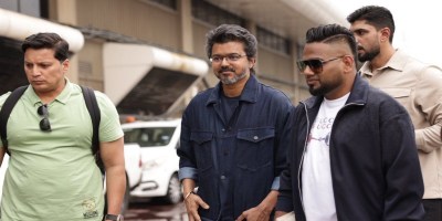 Thalapathy Vijay in Malaysia for Jan Neta Audio Launch