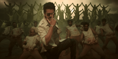 Thalapathy Vijay in Oru Pere Varalaaru song from the film Jana Nayagan