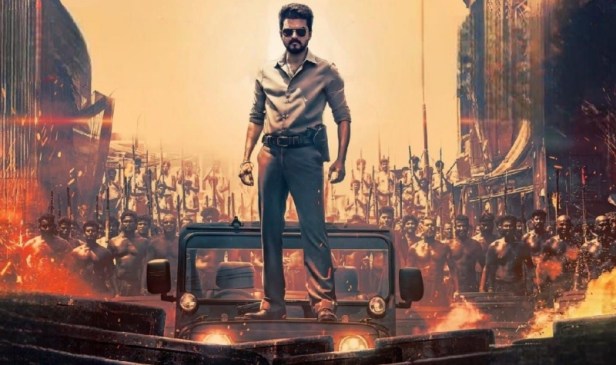 Thalapathy Vijay in Oru Pere Varalaaru song from the film Jana Nayagan 2