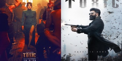 Rukmini Vasanth as Mellisa and Yash as Raya from Toxic- A Fairytale-side