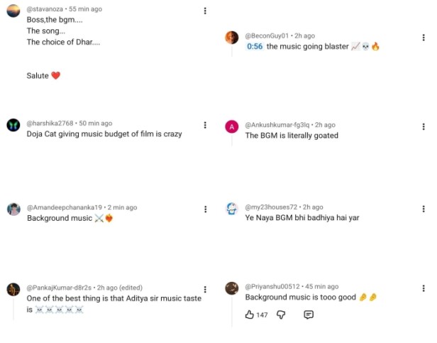 Fan showers love for Dhurandhar- The Revenge's Doja Cat's ‘Aaahh Men song -final